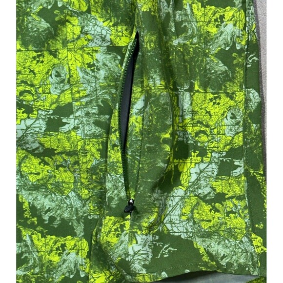 Stio Shirt Mens XL Green Camo Stretch Snap Short Sleeve Camp Snap Shirt Outdoor - Picture 11 of 12